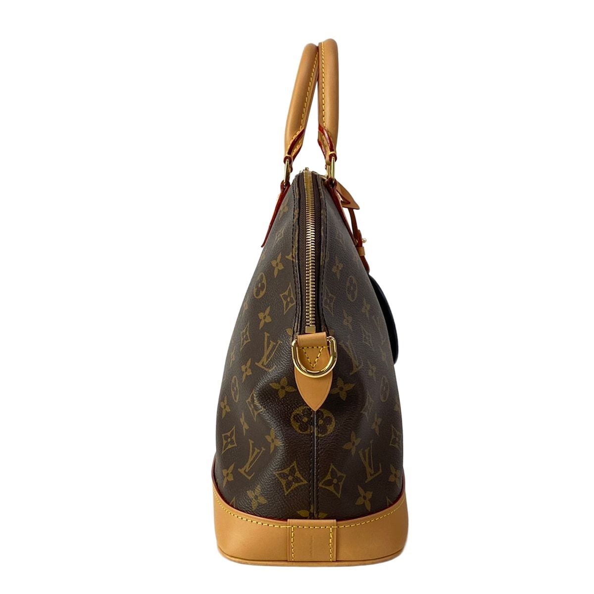 Louis Vuitton Handbag Monogram Alma Soft MM Cowhide — view 2