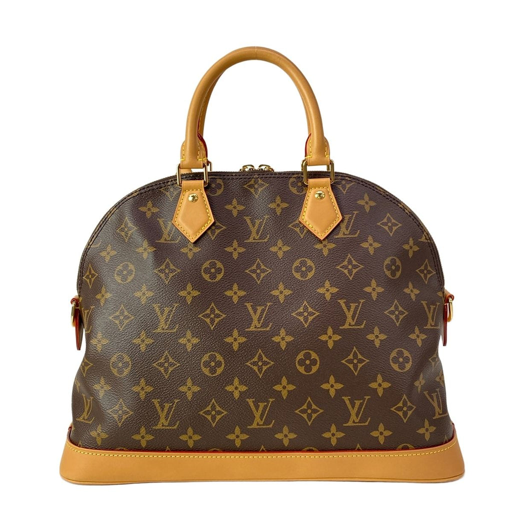 Louis Vuitton Handbag Monogram Alma Soft MM Cowhide — view 3