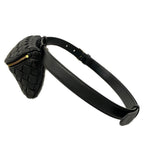 Bottega Veneta Waist Pouch Intrecciato Black Leather — view 4