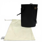 Loewe Classic Calfskin Dice Pocket Anagram Shoulder Bag Black — view 2