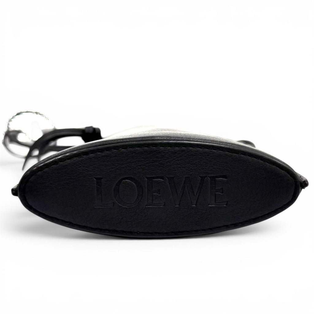 Loewe Classic Calfskin Dice Pocket Anagram Shoulder Bag Black — view 6
