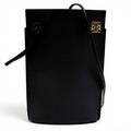 Loewe Classic Calfskin Dice Pocket Anagram Shoulder Bag Black