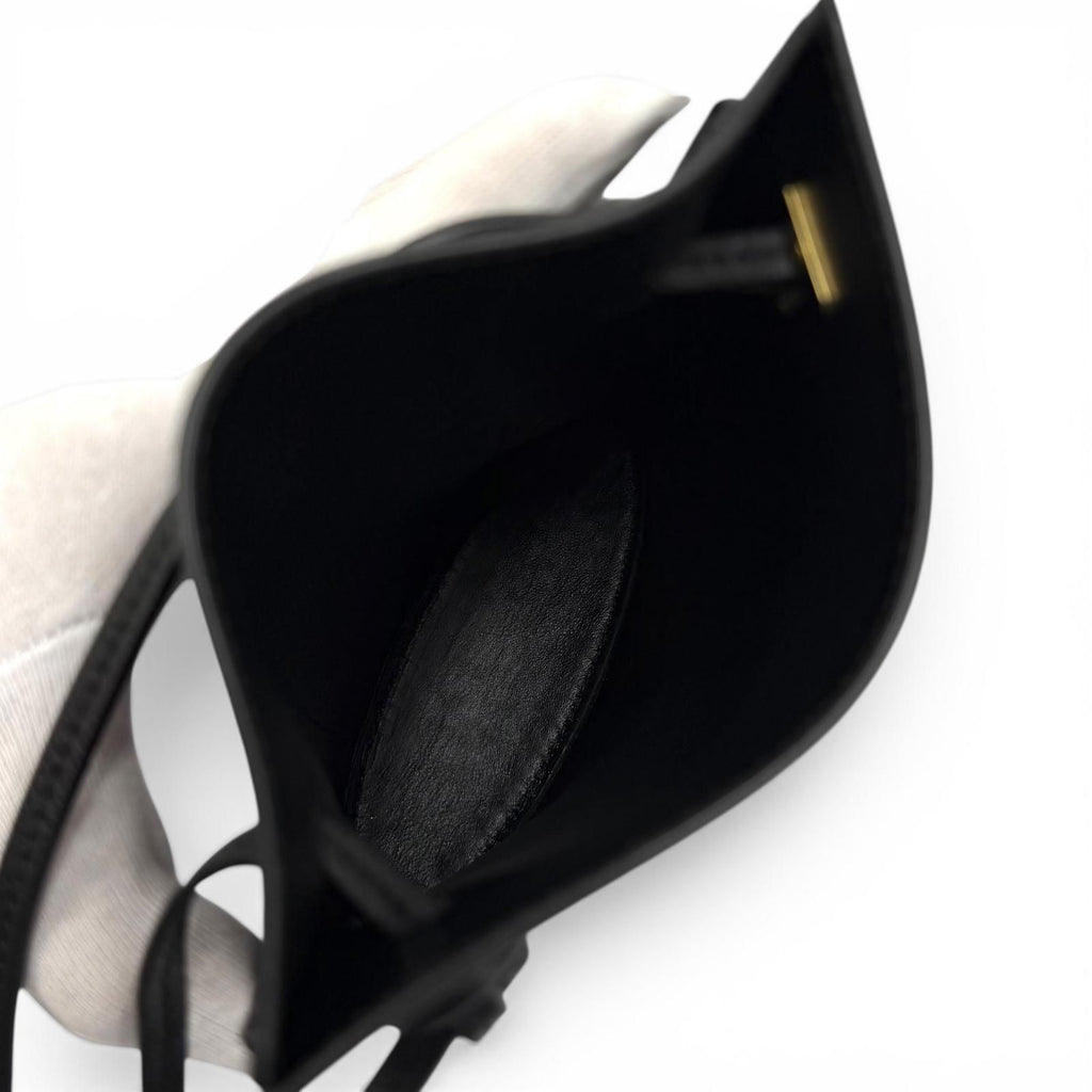 Loewe Classic Calfskin Dice Pocket Anagram Shoulder Bag Black — view 7
