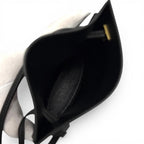Loewe Classic Calfskin Dice Pocket Anagram Shoulder Bag Black — view 7