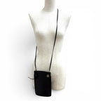 Loewe Classic Calfskin Dice Pocket Anagram Shoulder Bag Black — view 3