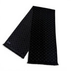 Louis Vuitton Echarpe Monogram Classic Wool 100% Fringe Scarf — view 4