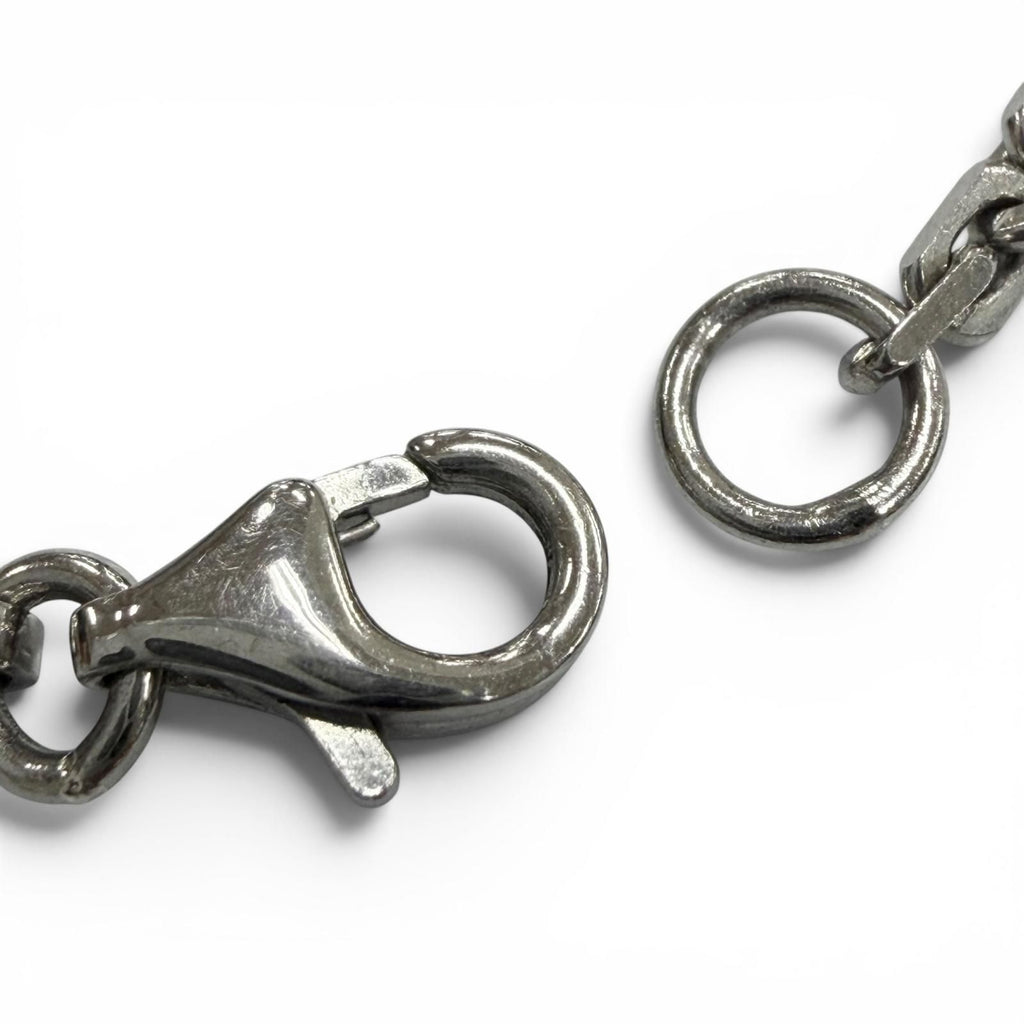 Bottega Veneta Tide Chain Necklace Silver — view 8
