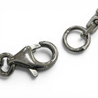Bottega Veneta Tide Chain Necklace Silver — view 8