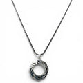 Bottega Veneta Tide Chain Necklace Silver