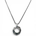 Bottega Veneta Tide Chain Necklace Silver