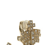 Chanel CC Logo Earrings Metal — view 5