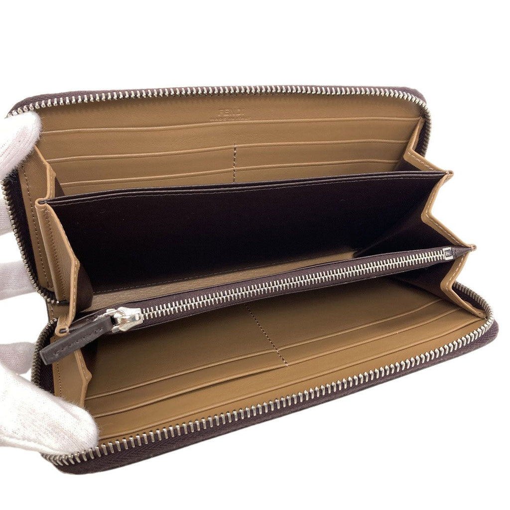 Fendi Zucca Pattern Wallet Leather — view 4