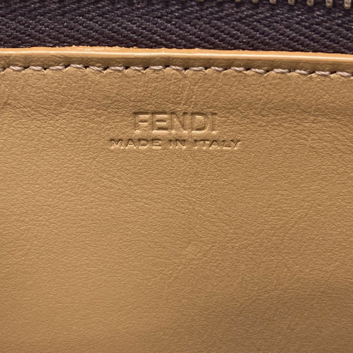 Fendi Zucca Pattern Wallet Leather — view 6