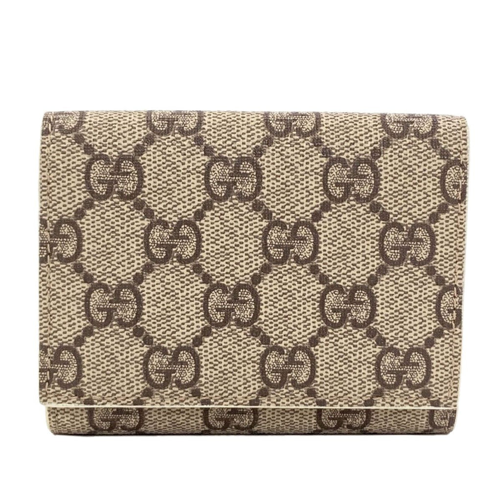 Gucci GG Supreme Trifold Wallet — view 2