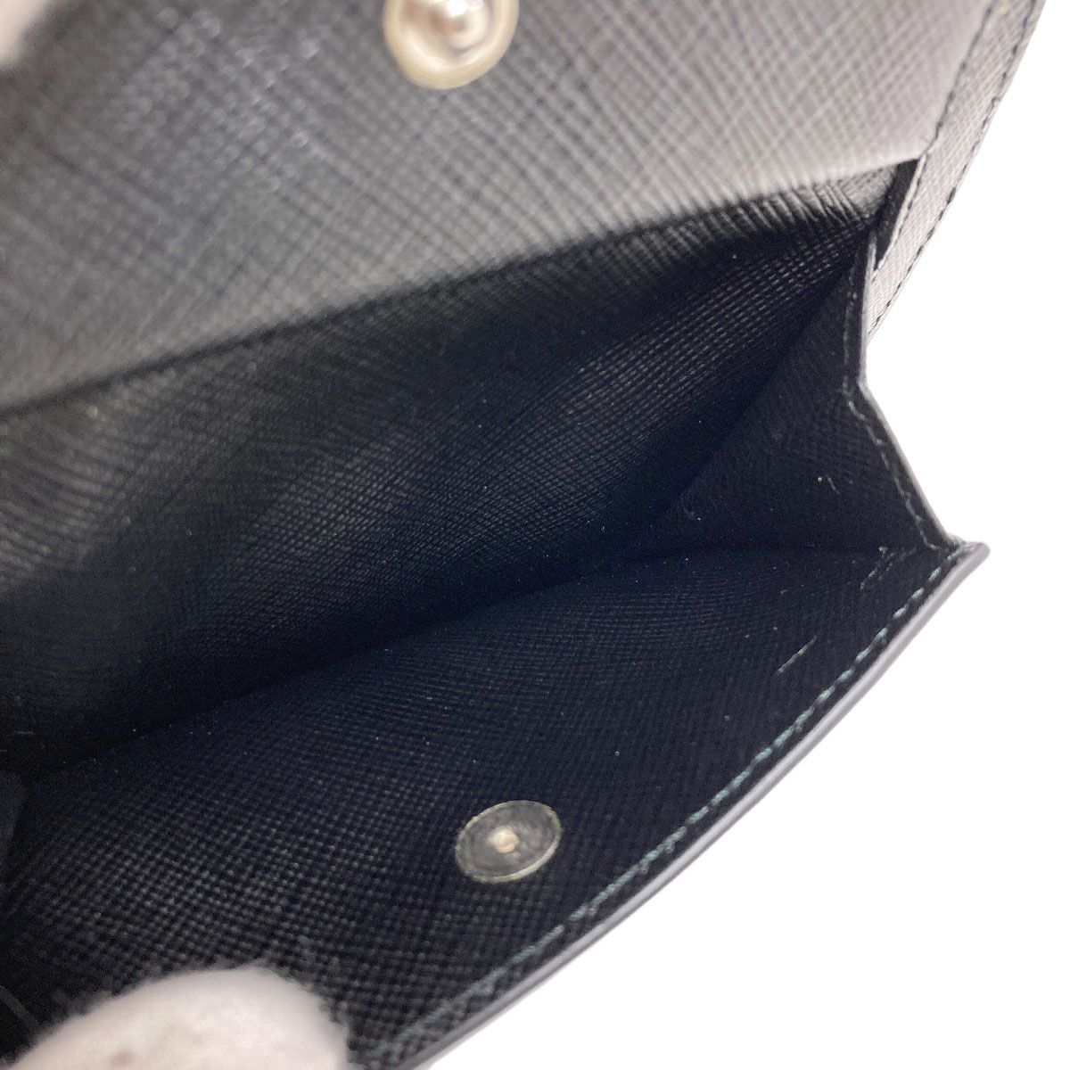 Prada Logo Card Case Saffiano — view 5