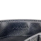 Prada Logo Card Case Saffiano — view 6