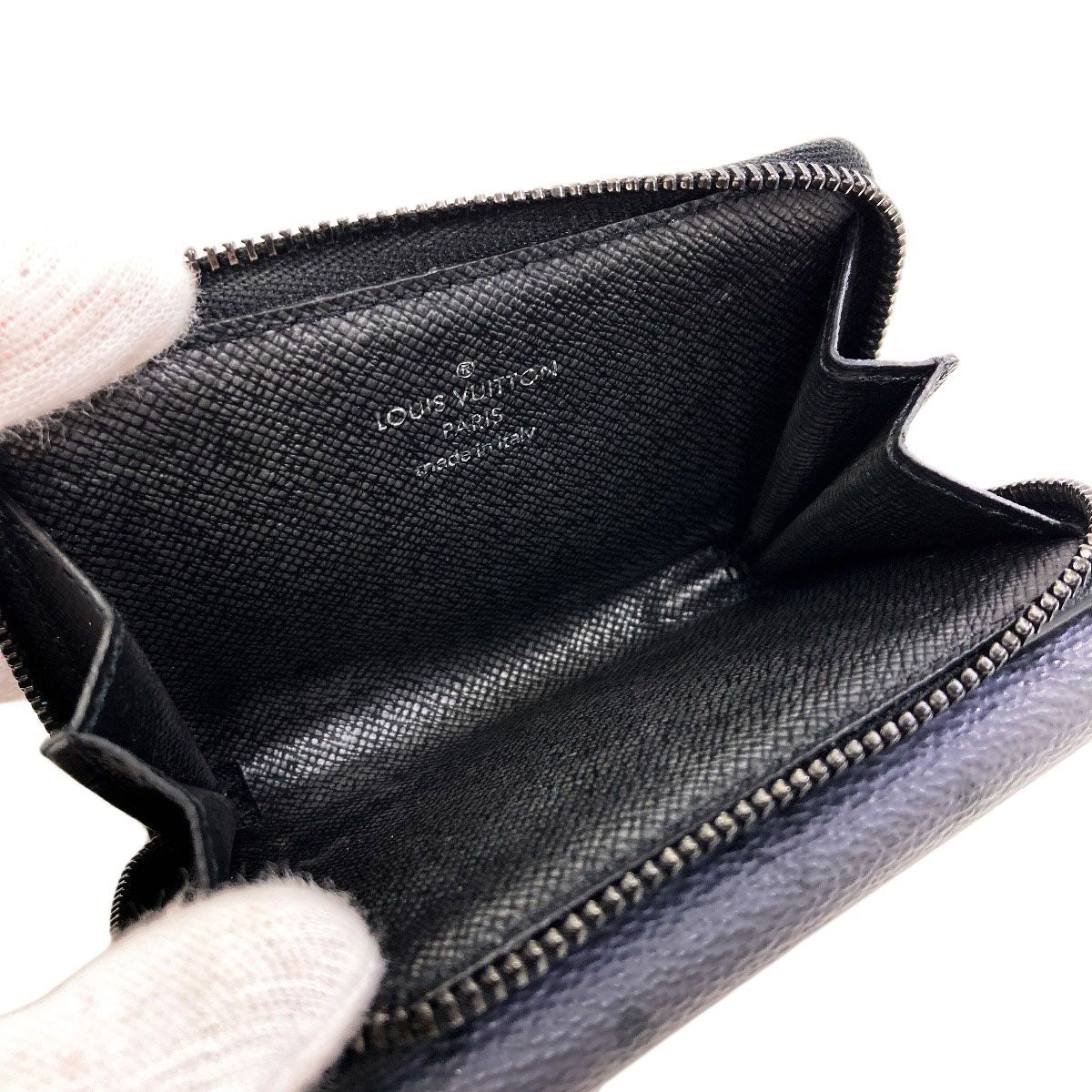 Louis Vuitton Zippy Organizer Coin Purse Monogram Eclipse — view 4