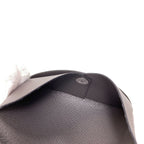 Hermes Calvi Silver Card Case Epsom — view 6