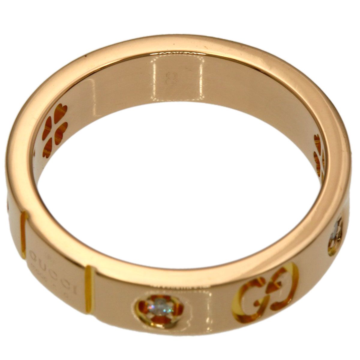 Gucci Icon Amor Forever Diamond Ring 18k Pink Gold — view 7