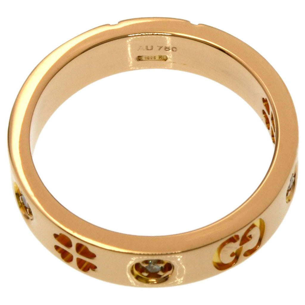 Gucci Icon Amor Forever Diamond Ring 18k Pink Gold — view 4