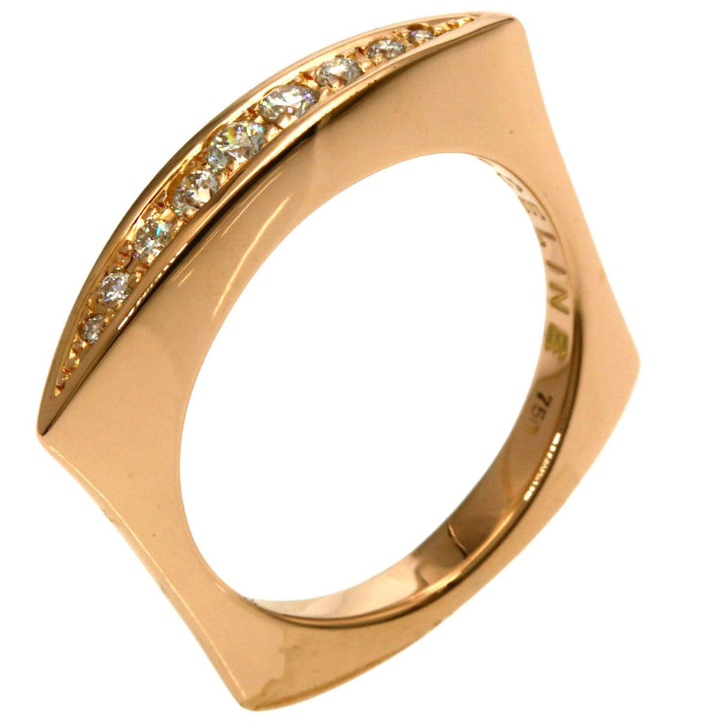 Celine Diamond Ring 18k Pink Gold — view 2