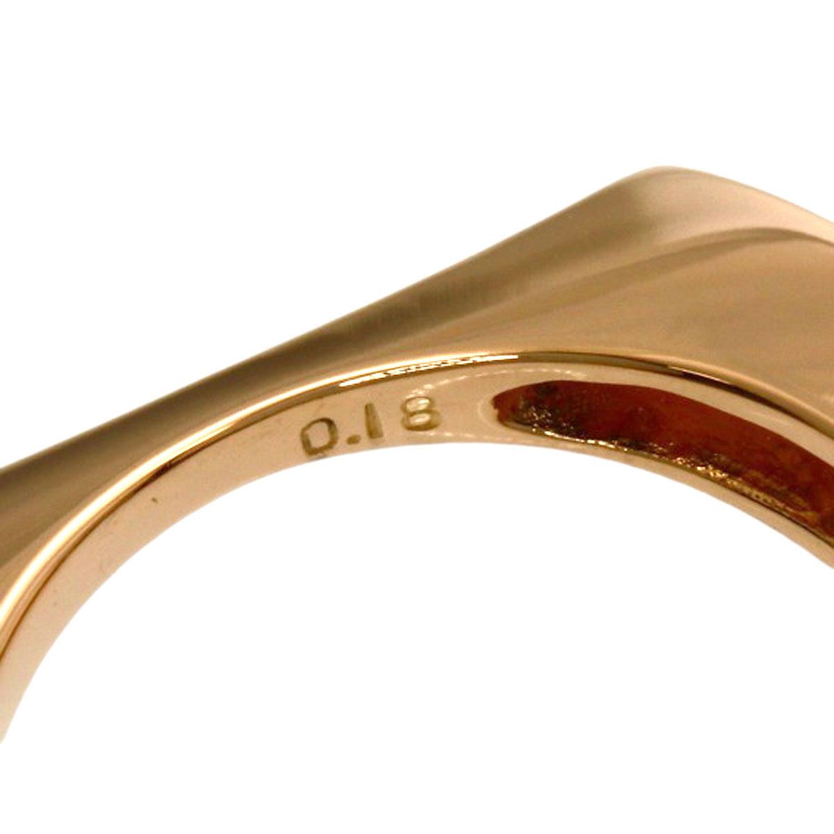 Celine Diamond Ring 18k Pink Gold — view 5