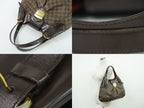 Louis Vuitton LV Sistina GM Damier Ebene Shoulder Bag Tote Brown — view 6