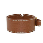 Hermes Bangle Clic Clac H Metal Orange Silver Bracelet — view 3