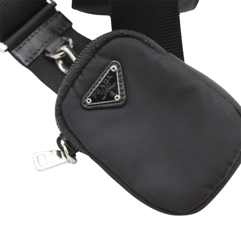 Prada Shoulder Bag Nylon Black — view 7