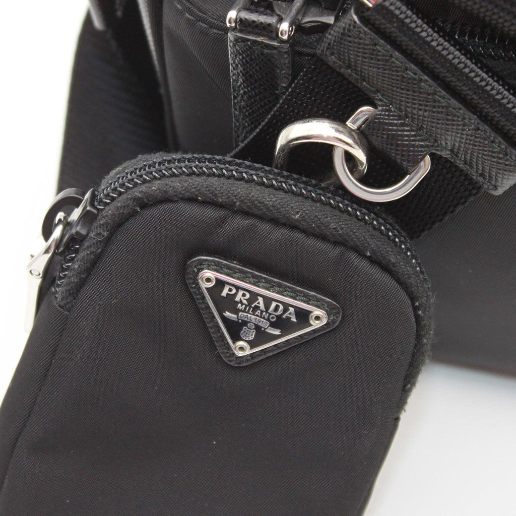 Prada Shoulder Bag Nylon Black — view 6
