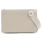 Fendi Chiodo Clutch Beige