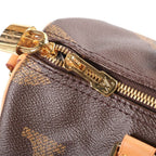 Louis Vuitton Monogram Giant Speedy Bandouliere 30 Boston Bag Leather Brown — view 6