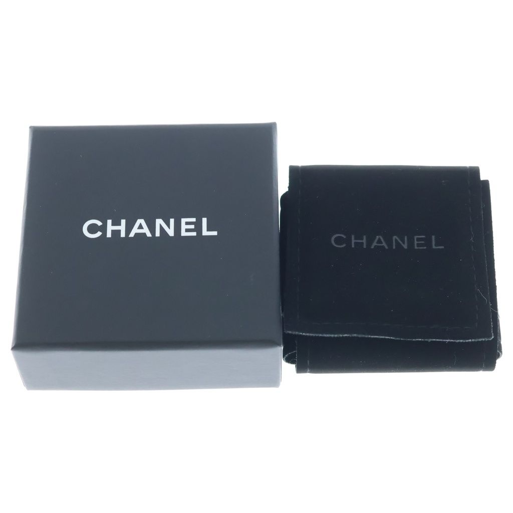 Chanel Rhinestone Faux Pearl Earrings Gold — view 6