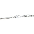 Dior CD Diamond Logo Pendant Silver — view 4