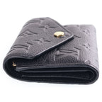 Louis Vuitton Portefeuille Victorine Monogram Wallet Trifold Black — view 3