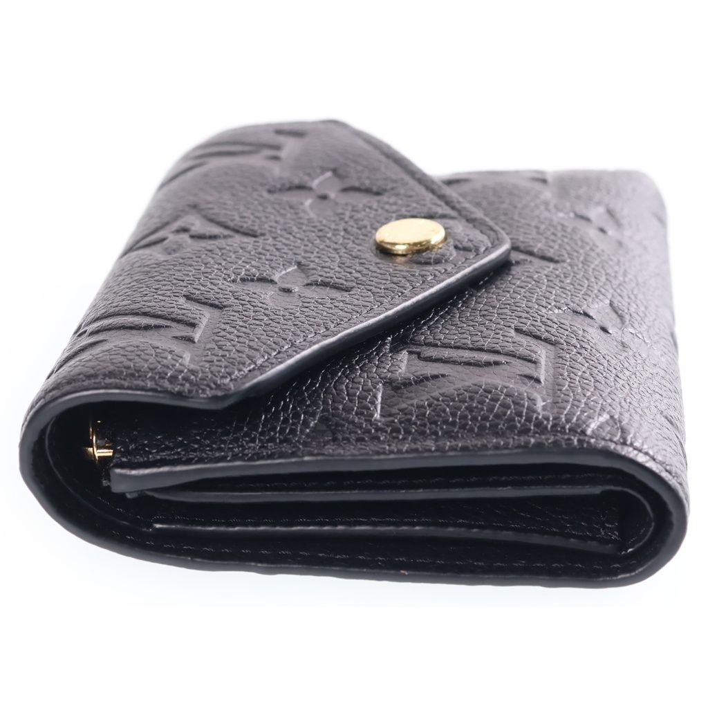 Louis Vuitton Portefeuille Victorine Monogram Wallet Trifold Black — view 3