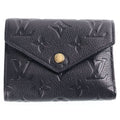Louis Vuitton Portefeuille Victorine Monogram Wallet Trifold Black