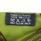Hermes Silk Twilly Scarf Bolduc Ribbon Green — view 5
