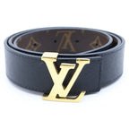 Louis Vuitton Ceinture LV Reversible Belt Black Brown — view 6
