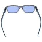 Prada Acetate Frame Side Logo Square Sunglasses Eyewear Gray — view 2