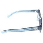 Prada Acetate Frame Side Logo Square Sunglasses Eyewear Gray — view 3
