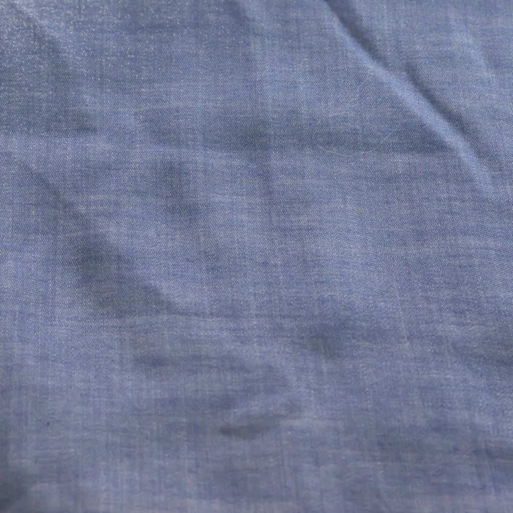 Chanel CC&camellia Logo Scarf CC Large Shawl Fringe Cashmere Silk Blue — view 2