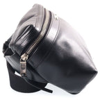 Saint Laurent Paris Messenger Bag Black Leather Silver — view 3