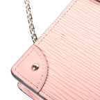 Louis Vuitton Epi Portefeuille Trunk Rose Ballerine Chain Shoulder Bag Pink — view 7