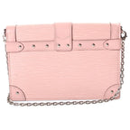 Louis Vuitton Epi Portefeuille Trunk Rose Ballerine Chain Shoulder Bag Pink — view 2