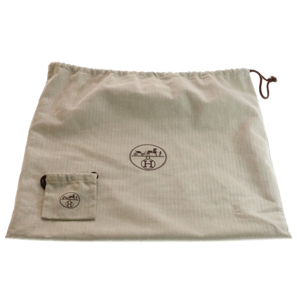 Hermes Garden Party PM Tote Bag Silver Negonda Beton — view 8