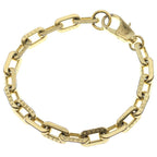 Louis Vuitton Collier LV Edge MM Necklace Chain Gold — view 2
