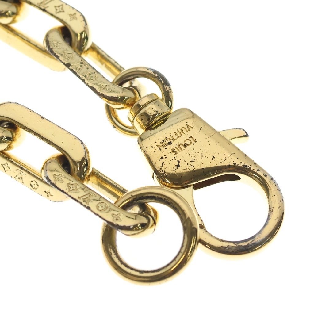 Louis Vuitton Collier LV Edge MM Necklace Chain Gold — view 5