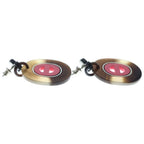Hermes Fidelio Village Earrings Pink Brown — view 4