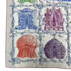 Hermes Limited Shawl Carre 140 Various Huts Cashmere 70% Silk 30% Multicolor — view 4